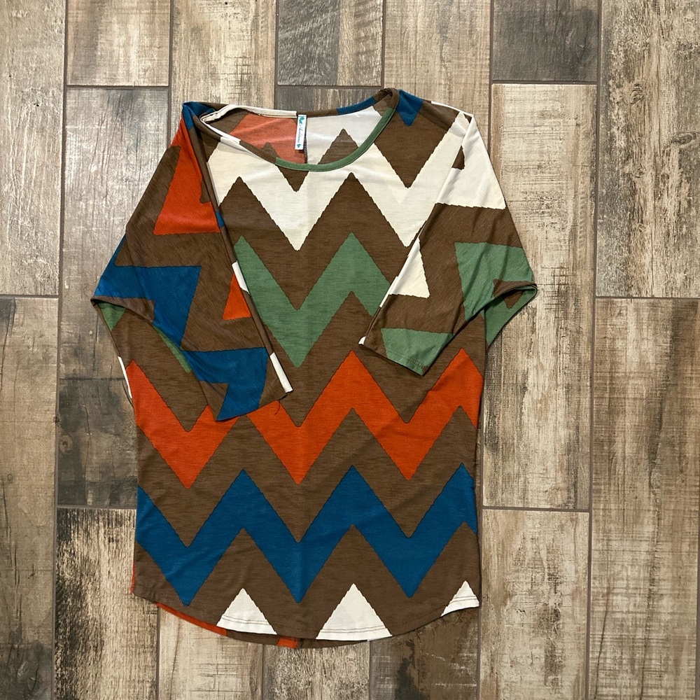 Auditions Chevron Tunic - Multicolor